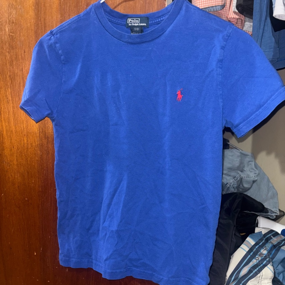 Ralph Lauren Royal Blue Crew Neck Tee